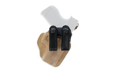 Galco Royal Guard 2.0, IWB Holster, Fits Glock 43X W/Wo Red Dot, Right Hand, Rough Out Horse Hide, Black RG800B