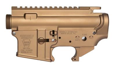 Super Duty AR-15 Receiver Set, Semi-automatic, Lower/Upper Set, 223 Remington/556NATO, Anodized Finish, Desert Dirt Color 05-1171S