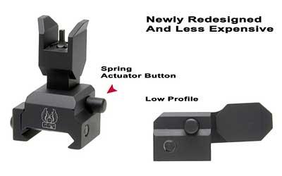 Sight, Fits Picatinny, Black, Spring Actuated, A2 Flip-up Rear GGG-1393