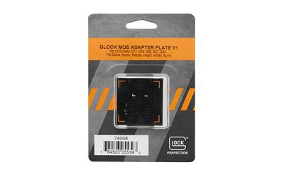 MOS Plate, Size 08, Fits Docter/Meopta/Insight Footprint, For Glock MOS Gen 5 9mm/40S&W, Black 70329