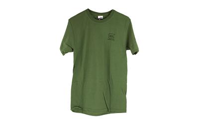 Short Sleeve Shirt, "Repelling Logo", Large, OD Green AP95066