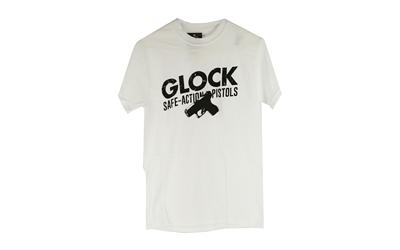 Short Sleeve Shirt, "Safe Action" Large, White AP95084
