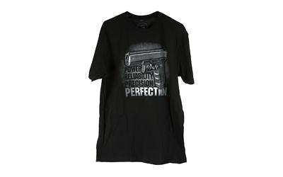 Short Sleeve Shirt, "Perfection", Large, Black AP95108
