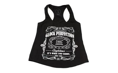Tank Top Shirt, "Glock Florish", XSmall, Women, Black AP95124