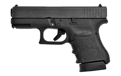 36, Semi-automatic, Striker Fired, Sub-Compact, 45 ACP, 3.78", Black, 6Rd, 2 Mags, Fixed Sights, Polymer, Matte G36AUT