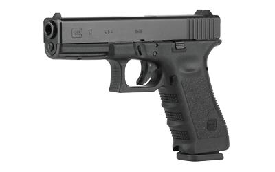 17, Safe Action, Full Size, 9MM, 4.49" Barrel, Polymer Frame, Matte Finish, Fixed Sights, 10Rd, 2 Magazines UI1750201