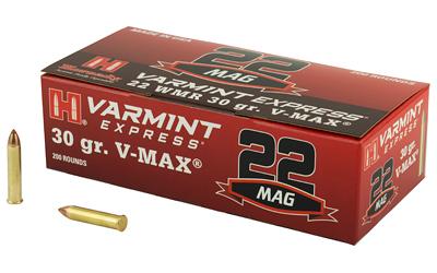 Varmint Express, 22WMR, 30Gr, V-Max, 200 Rounds 832022