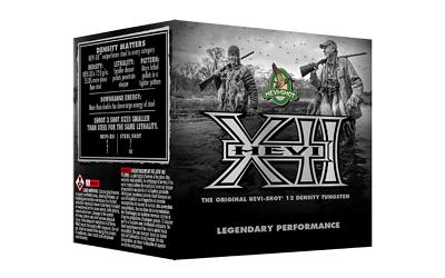 HEVI-Shot, HEVI-XII, 12 Gauge, 3", #2 Shot Size, 1 1/8 oz, 25Rd Box HS51302