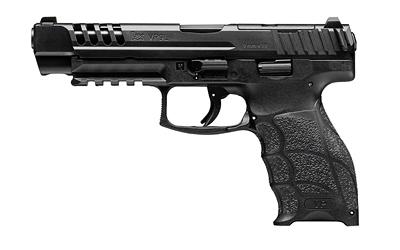 VP9L, Striker Fired, Semi-automatic, Polymer Frame Pistol, Full Size, 9MM, 5" Barrel, Matte Finish, Black, Optics Ready, 3 Dot Sights, Push Button Magazine Release, 10 Rounds, 2 Magazines, (2)-10 Rounds 81000738