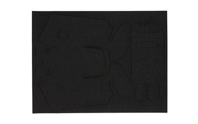 HandAll Beavertail, Rubber Adhesive Grip, Block Texture, Black, For Glock 17/22/31 Gen 4 17168