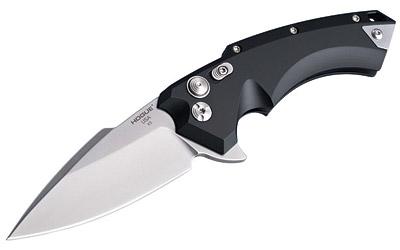 X5, Folding Knife, CPM154 / Tumbled, Plain, 4, Aluminum / Black 34550