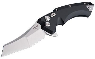 X5, Folding Knife, CPM154 / Tumbled, Plain, 3.5", Aluminum / Black 34560