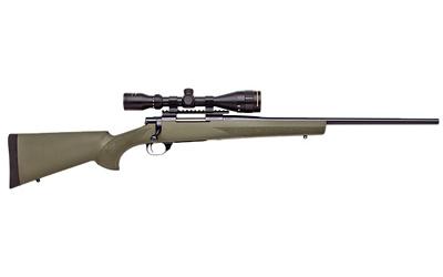 1500, Bolt Action Rifle, 6.5 PRC, 24" Threaded Barrel, OD Green Hogue Stock, Right Hand, 4-12x40 Scope Included, 4 Round Mag, Manual Safety HGP265PRCG
