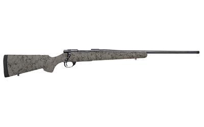 1500 Long Action, Bolt Action Rifle, 7mm PRC, 24" Barrel, Barrel, Threaded 1/2x28, HS Precision Gray with Black Webbing Fiberglass Stock, 3 Position Safety, 4 Rounds, Hinged Floorplate Magazine, Right Hand HHS7PRCGRYBLK