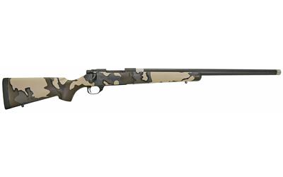 HS Precision KUIU, Bolt Action Rifle, 6.5 Creedmoor, KUIU VIAS Camo, Cerakote Tactical Gray, 24" Threaded Barrel, Synthetic Stock, 3 Position Safety, Right Hand, 5Rd HSCF65CVIA