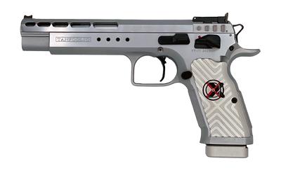 Gold Match Xtreme, Semi-automatic, Single Action, 9MM, 6" Barrel, Aluminum Grips, Thumb Safety, Adjustable Sights, 17 Rounds TF-GOLDMX-9