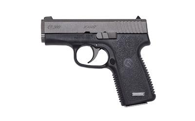 CT380, Double Action Only, Compact Pistol, 380ACP, 3" Barrel, Polymer Frame, Tungsten Finish, Polymer Grip, Fixed Sights, 7Rd, 2 Magazines CT3833TU