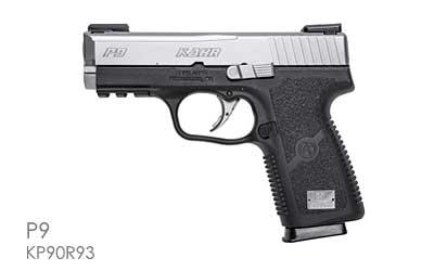 Gen2 KP9, Semi-automatic Pistol, 9MM, 3.5" Barrel, Polymer Frame, Matte Stainless Finish, TRUGLO TFX Tritium/Fiber-Optic Day/Night Sights, 7Rd, Accessory Rail, Short Trigger w/Safety, 3 Magazines, Polymer Case KP90R93