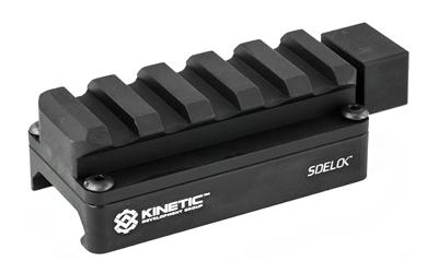 SIDELOK, Universal Scope Riser, Short, Fits Picatinny, Black Finish, .62" Rail Height SID5-050