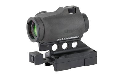 Aimpoint T2, Red Dot Optic, Includes Kinetic Development Group Lower 1/3 Mount, Black Finish SID7-122