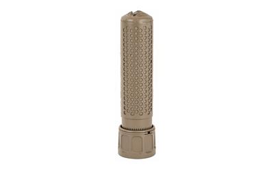 762QDC Combat Rifle Susppressor, 7.62MM, Flat Dark Earth Finish, QDC (Quick Detach Coupler), Rifle Suppressor 111671-FDE