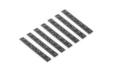 7 Piece Flat Panel Kit, Fits KeyMod Rail, Black Finish 31190-BLK
