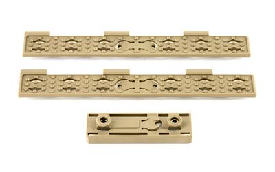 Wire Management Panel Kit, Fits KeyMod Rail, FlatDark Earth Finish 31560-FDE