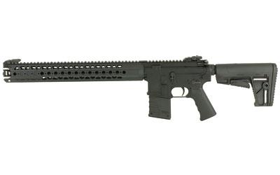 DMK22, Semi-automatic, AR, 22LR, 16.5", Black, 6 Position, Back-Up Front & Rear Sight, M4 Stock, 1 Mag, Threaded, 15Rd, Flip Up Front and Rear DM22-CWSBL00
