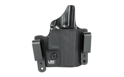 Defender Series, OWB/IWB Holster, Fits Glock 42, Kydex, Right Hand, Black Finish 1044