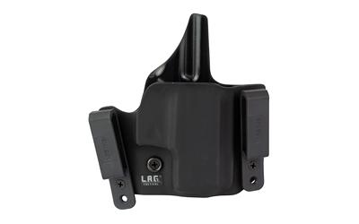 L.A.G. Defender, Inside Waistband Holster, Fits Taurus GX4, Kydex, Matte Finish, Black, Right Hand 18011