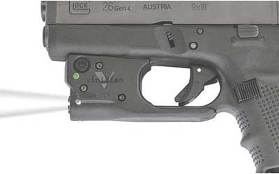 Reactor TL, Tac Light, Fits Glock 26 and 27, Black Finish, features ECR and Radiance, Includes Hybrid Belt Holster RTL-G2627