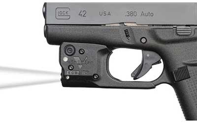 Reactor TL, Tac Light, Fits Glock 42, Black Finish, features ECR and Radiance, Includes Hybrid Belt Holster RTL-G42