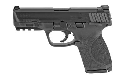 M&P M2.0 Compact, Striker Fired, Semi-automatic, Polymer Frame Pistol, Compact, 40 S&W, 4" Barrel, Armornite Finish, Black, Aggressive Grip Texture, Night Sights, Thumb Safety, 13 Rounds, 3 Magazines 11678