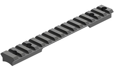 BackCountry, 1 Piece Base, Fits Savage 10/110 Short Action Round Receiver, #8-40 Screws, Matte Black, 20 MOA 180954