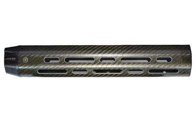 Handguard, Carbon Fiber Black, Designed For DPMS ARs, AR-10, 12.5" LCH7-12-V-0-NR-16