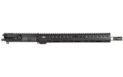 16" Bull Barrel Complete Upper Assembly, 223 Rem/556NATO, Black Finish, 15" Palm Handguard Keymod, Complete Barrel Assembly w/BCG, Fits AR-15 FTBL-B16