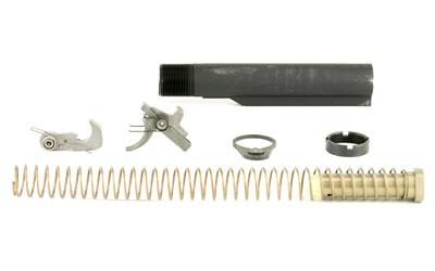Lower Receiver Parts Kit, 223REM/556NATO, LWRCI Polymer Trigger Guard, Standard Fire Control Group, Buffer Tube, Index Plate, Castle Nut, Buffer Spring, Buffer, Buffer Retaining Detent, Buffer Retaining Detent Spring 200-0001A01