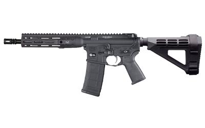 Direct Impingement Pistol, Semi-automatic, AR, 556NATO, 10" Barrel, Black Finish, 30Rd, MLOK Rail, SB Tactical Brace ICDIP5B10MLBR
