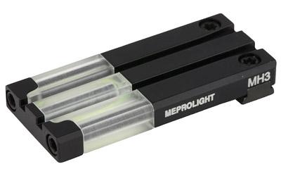 FT Bullseye Fiber Optic and Tritium Micro Optic Pistol Sight, Fits Glock MOS, Green ML63105G