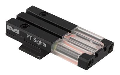 FT Bullseye Fiber Optic and Tritium Micro Optic Pistol Sight, Fits S&W M&P, Red ML63120R