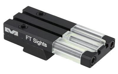FT Bullseye Fiber Optic and Tritium Micro Optic Pistol Sight, Fits H&K VP9, Green ML63125G