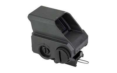 Tru Vision, Reflex Sight, Multi-Pattern Reticle (Dot, Bullseye, 200m, 300m), 2MOA, 1X Magnification, 25mm x 20mm Window, Black 65025510