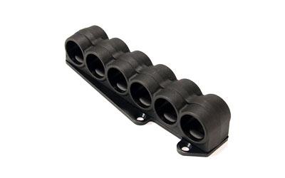 SureShell Carrier, 6-Shell Side Saddle, Fits Mossberg 930, 12 Gauge, On-gun shotshell carriers, Black Finish 94760