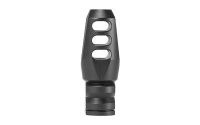 Tapered 3 Port Compensator, 223REM/556NATO, Fits AR-15, Crush Washer Included E2ARMD4