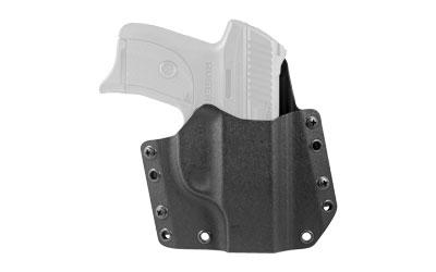 OWB Holster, Fits Ruger LC9, Right Hand, Black Boltaron, Standard Belt Loops 1.75" HRULC9OWB-BL