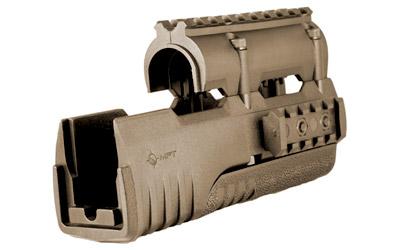 Poly 47 Forend, for AK-47, with Picatinny Rail, Scorched Dark Earth TP47IRSSDE