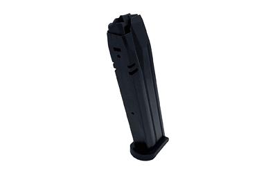 Magazine, 9MM, 22 Rounds, Fits CZ P10, Steel Construction, Blued Finish, Black CZ-A9