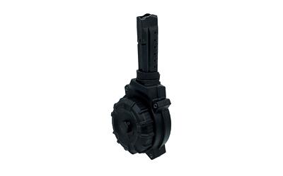 Magazine, Drum, 9MM, 50 Rounds, Fits Savage Stance, Polymer Construction, Black DRM-A89