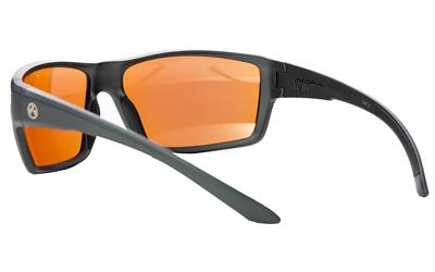 Summit, Glasses, Matte Gray Frame, Rose/Blue Lenses, Medium/Large, Polarized Lenses MAG1023-930
