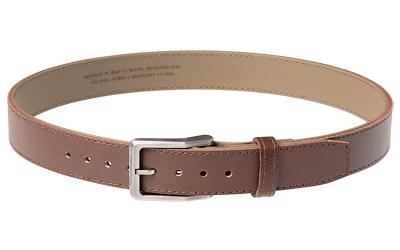 Tejas Gun Belt, El Original, 1.5" Width, Bullhide Leather Exterior With Reinforced Polymer Interior Size 34", Chocolate Finish MAG1109-210-34
